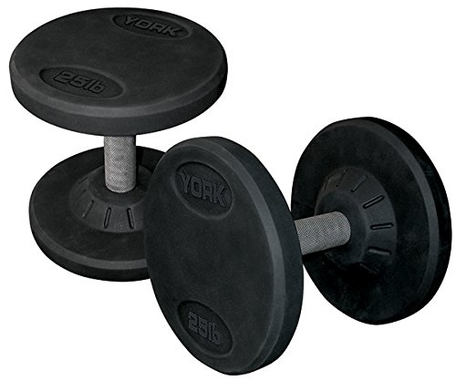 スミス、ダンベルセット Amazon.com : York Barbell 26132 Rubber Pro Style Dumbbell